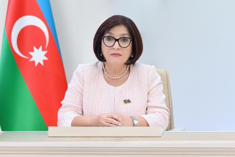 Sahibə Qafarova Belarus və BƏƏ-dən olan həmkarları ilə danışdı 