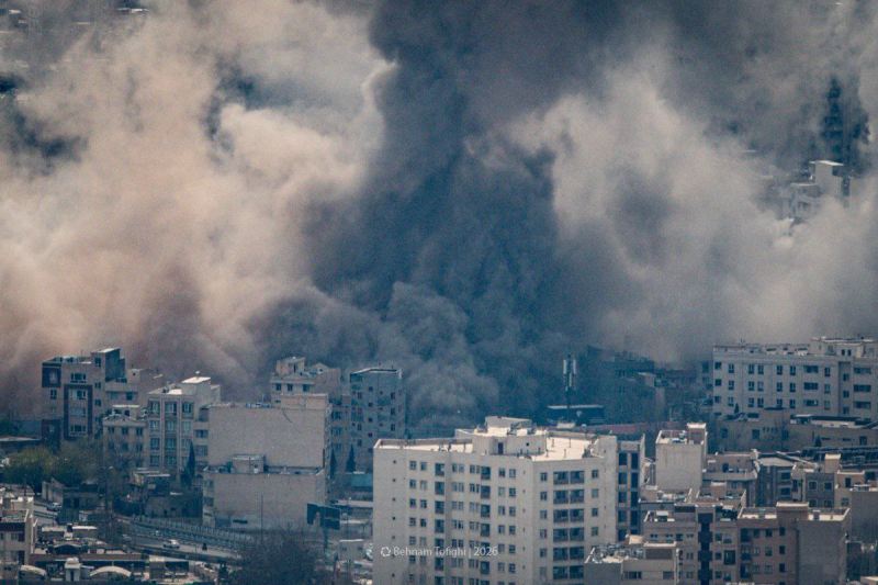 Müharibənin 13-cü günü Tehran bu gün... FOTOLAR