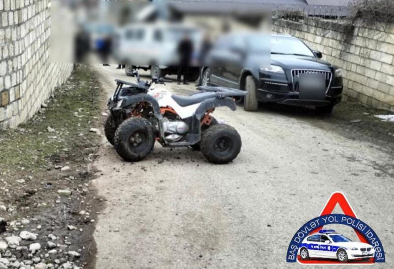 Qubada turist kvadrisikli daş hasara çırpdı, öldü 