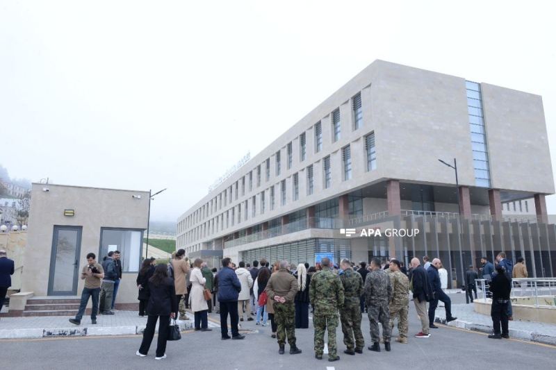 Xarici diplomatlar Şuşa Müalicə Sağlamlıq Mərkəzində olublar - FOTO 