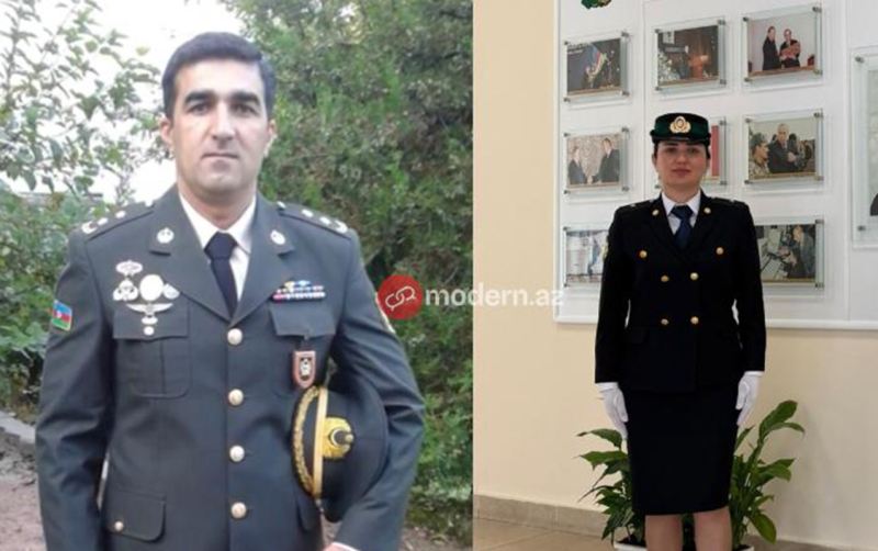Şəhid Anar Əliyevin xanımına leytenant rütbəsi verildi - Fotolar 