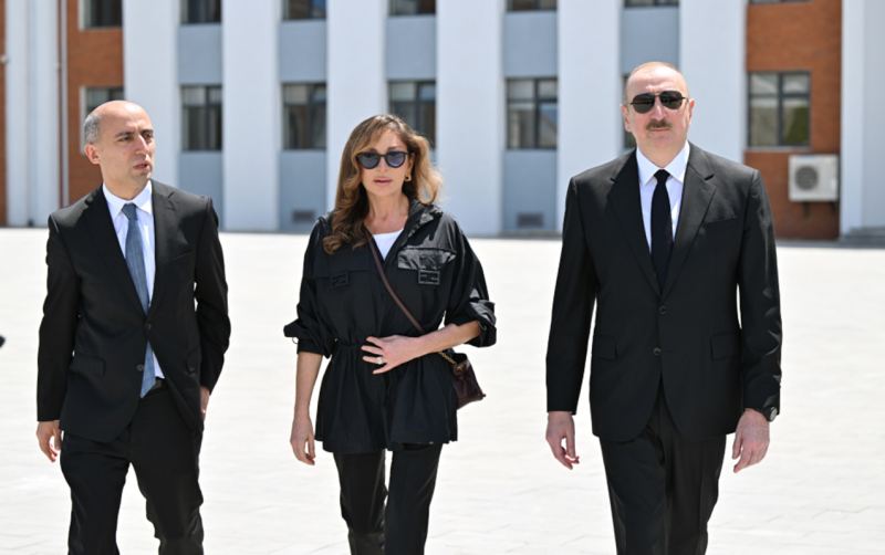 Şükürbəyli kəndinin açılışı oldu - Fotolar 