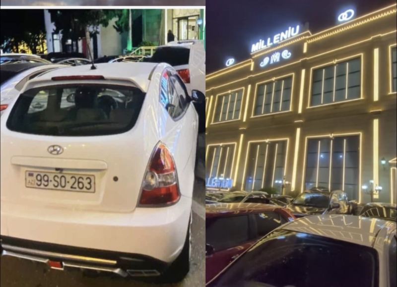 “Millenium” şadlıq sarayında qalmaqal – Qonaqlar cərimələndi - Foto