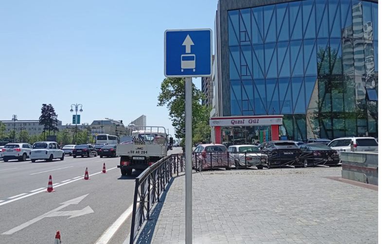 Sabahdan bu zolaqlara girsəniz - Cərimə olunacaqsınız 