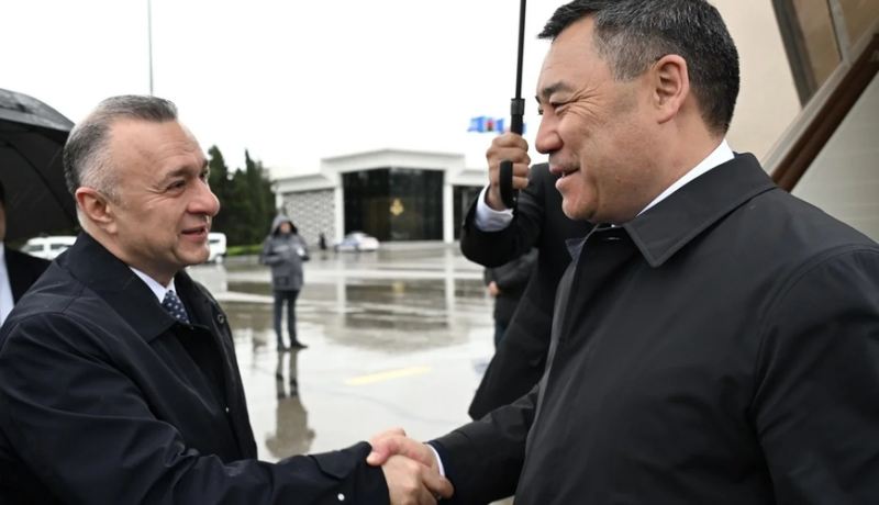 Sadır Japarov Azərbaycana səfərə GƏLDİ 