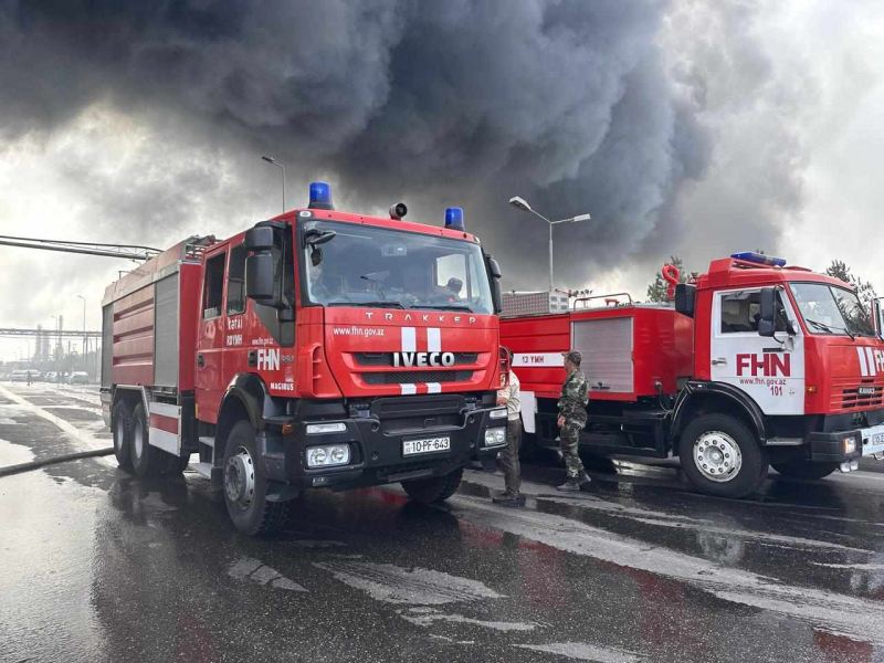 Sabunçuda sexdə baş verən yanğın söndürüldü 