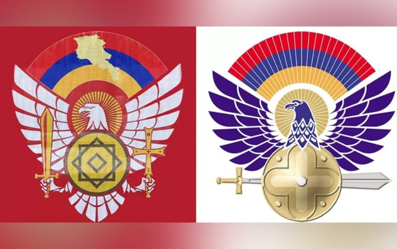Ermənistan ordusunun gerbi dəyişdirildi - Foto 