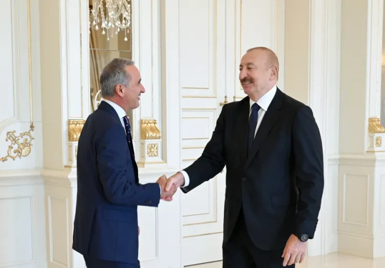 İlham Əliyev ATƏT Parlament Assambleyasının prezidentini qəbul etdi - FOTO